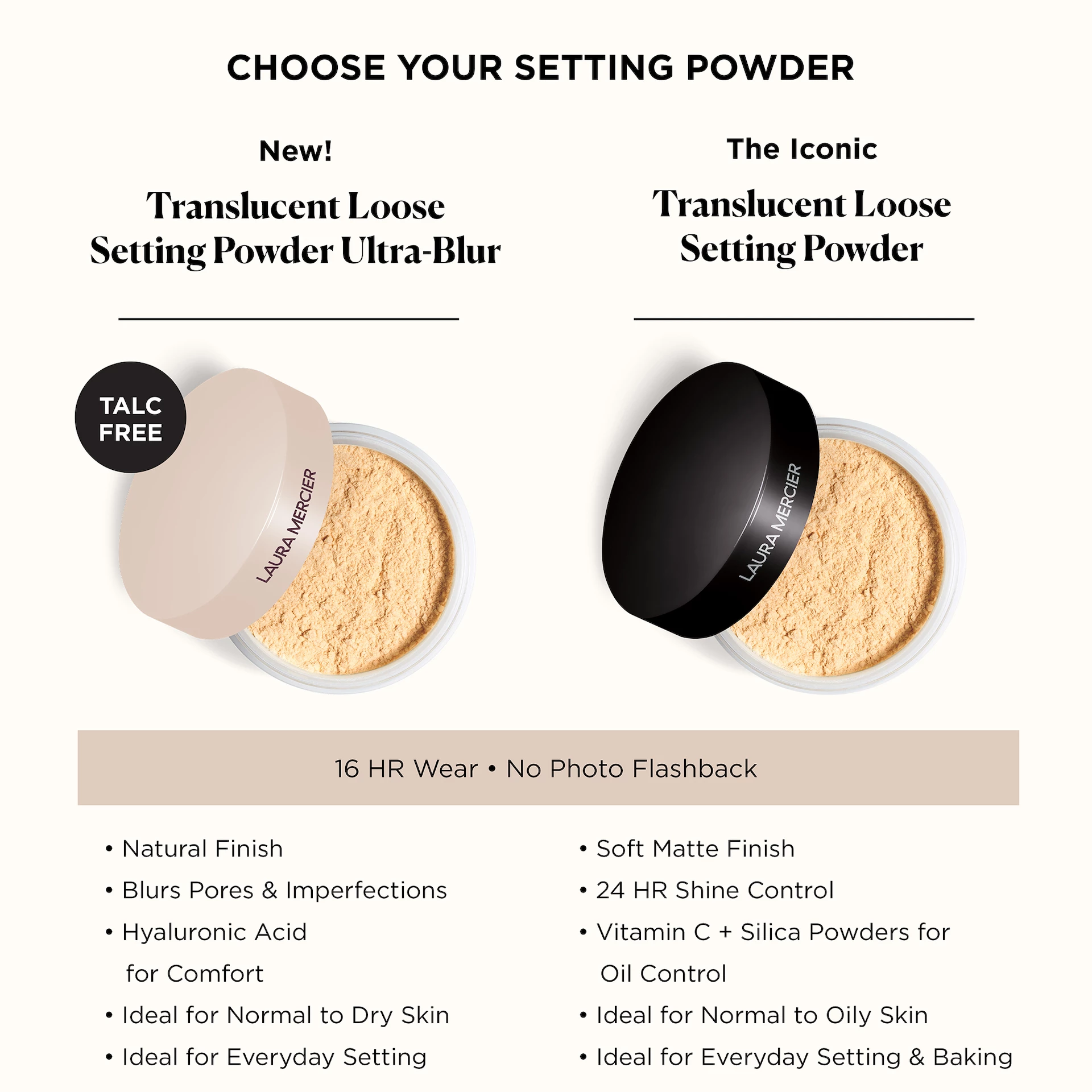 Pudră fixatoare translucidă Ultra Blur Translucidă - Laura Mercier