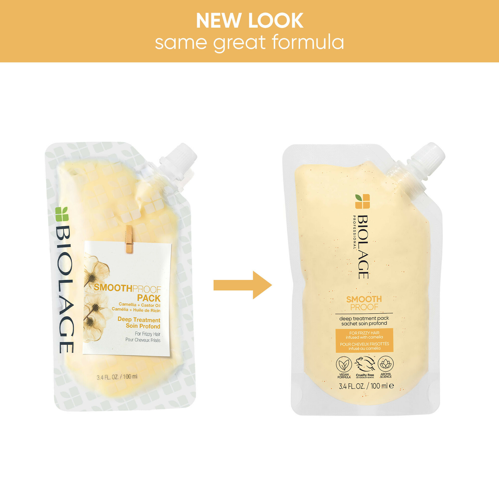SmoothProof paket za dubinski tretman 100 ml - Biolage