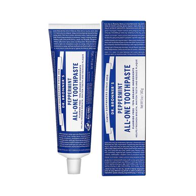Dr. Bronner's peppermyntetannkrem 140 g