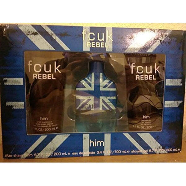 FCUK Rebel For Him Kit Presente 100ml EDT | Fragrância | Superdrug