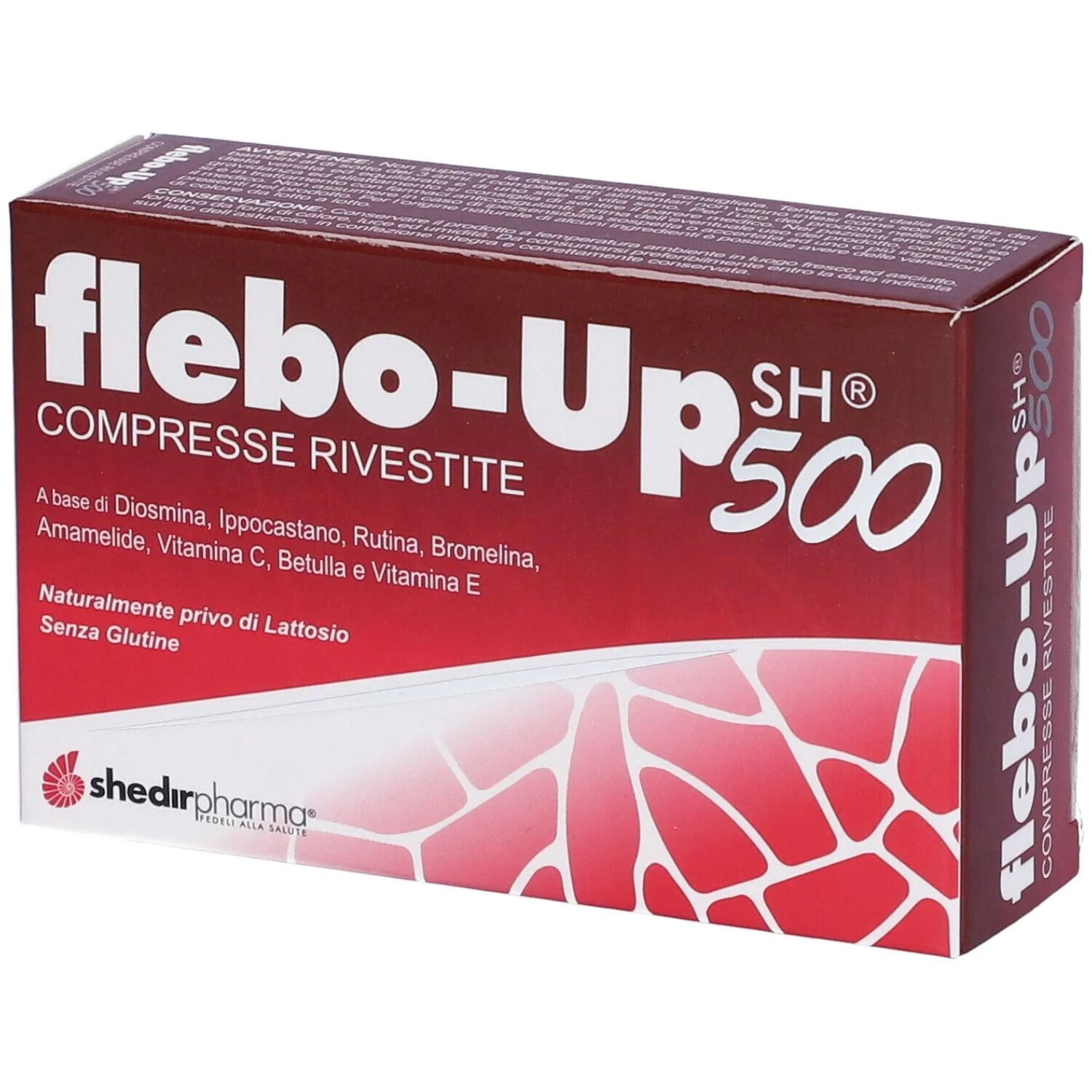 SHEDIR Flebo-Up Sh 500 30Cpr