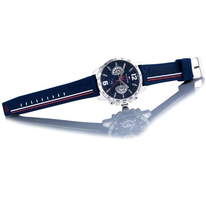 Reloj - Tommy Hilfiger - 1791476 - Cuarzo - Caucho azul - 46 mm