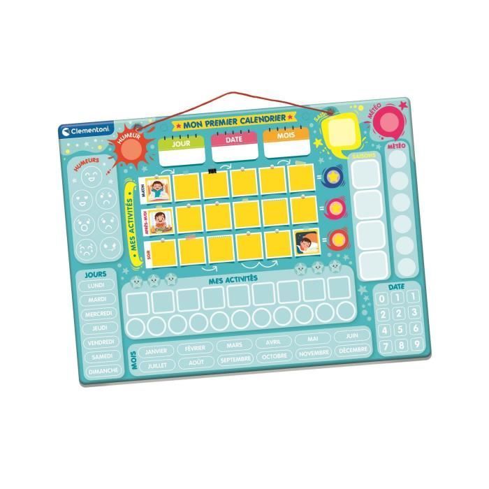 CLEMENTONI - Mon premier calendrier magnétique