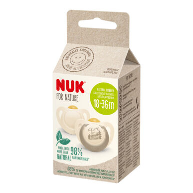 Chupetes Nuk Latex For Nature 18m 2 unidades 2 unidades