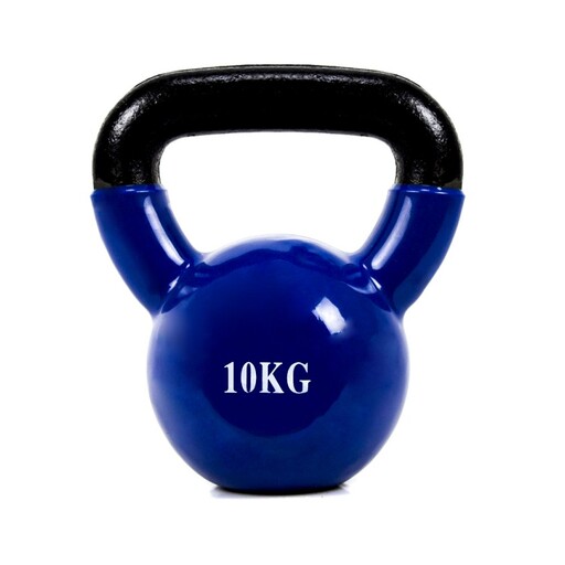  Coshano 10 kg jernkettlebell med vinylbelægning