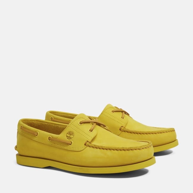 Scarpa da Barca Classic da Uomo in giallo
