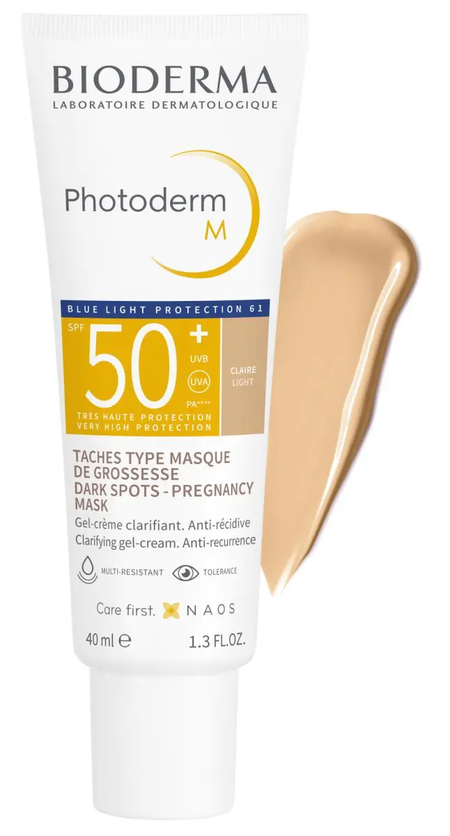 Bioderma Photoderm M Ochronny krem koloryzujący SPF 50+, Jasny