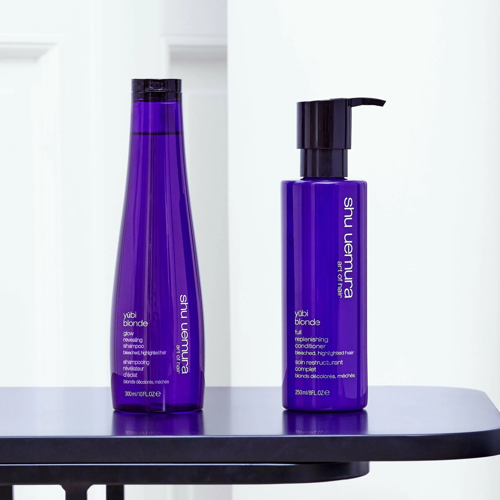 Yūbi Blonde Glow Revealing šampon 300 ml - Shu Uemura