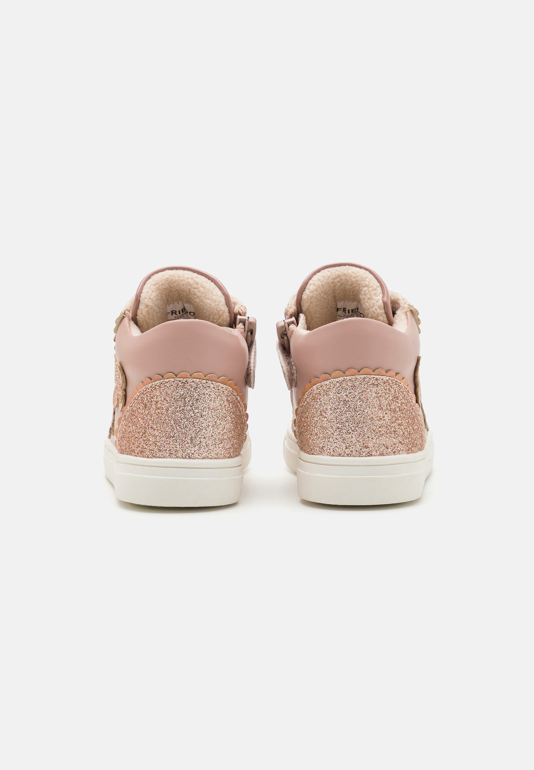 Friboo Høye joggesko - rosa