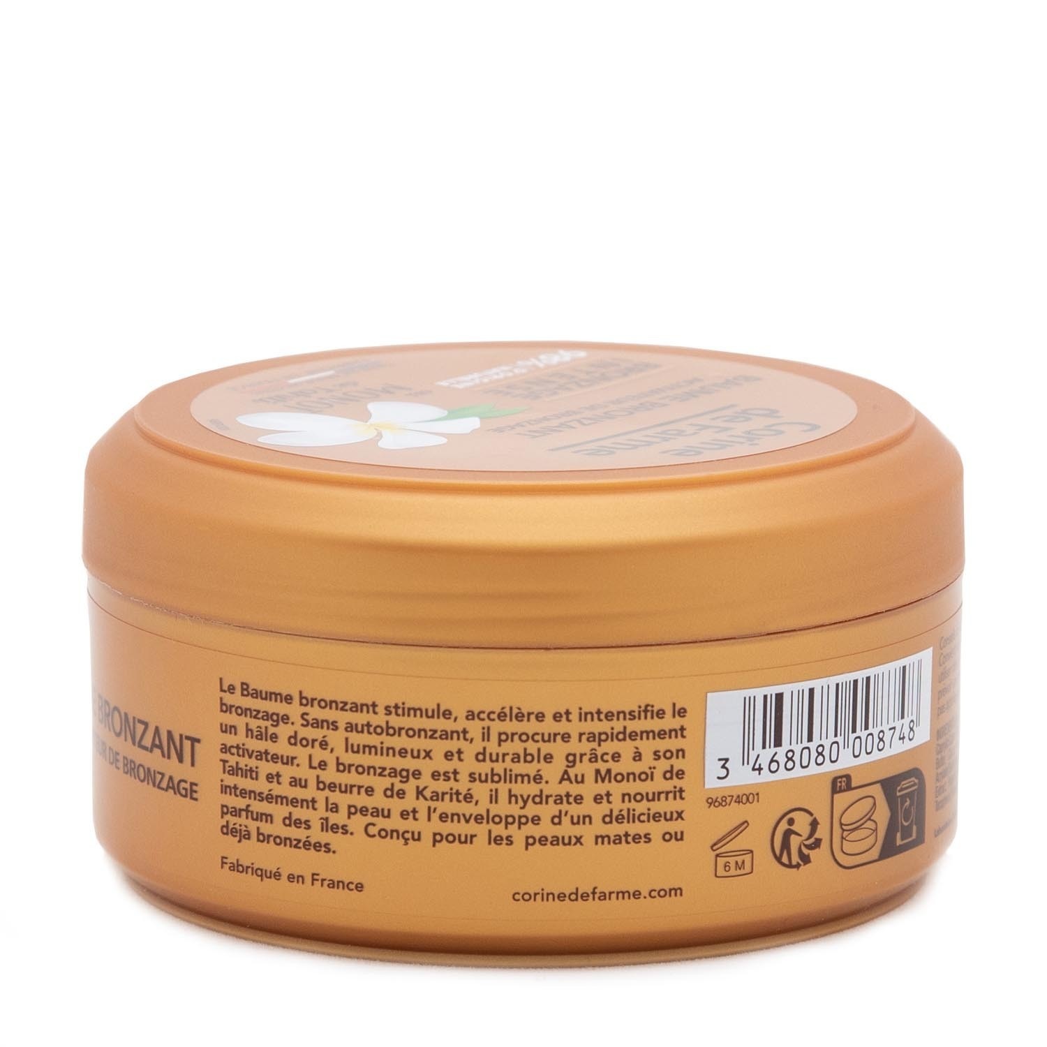 CORINE DE FARME Baume bronzant + activateur de bronzage- En pot 150mL