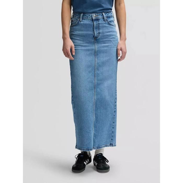 Saia jeans feminina Lee