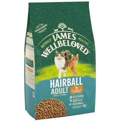 James Wellbeloved Haarballen für ausgewachsene Katzen - Türkei