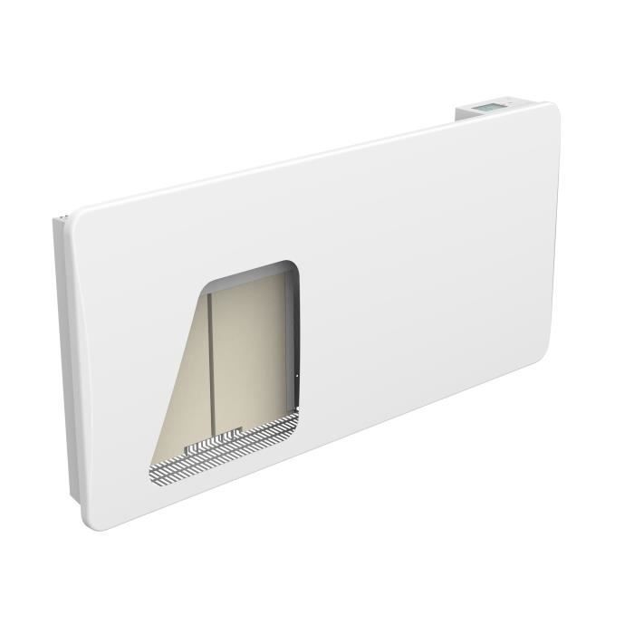 Electric inertia radiator - 1500W - WARM TECH - Ceramic - 230V - Up to 60m³ - White