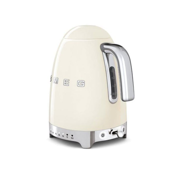 Chaleira elétrica - Smeg - KLF04CREU - 1,7 litros - 2400 watts - Creme