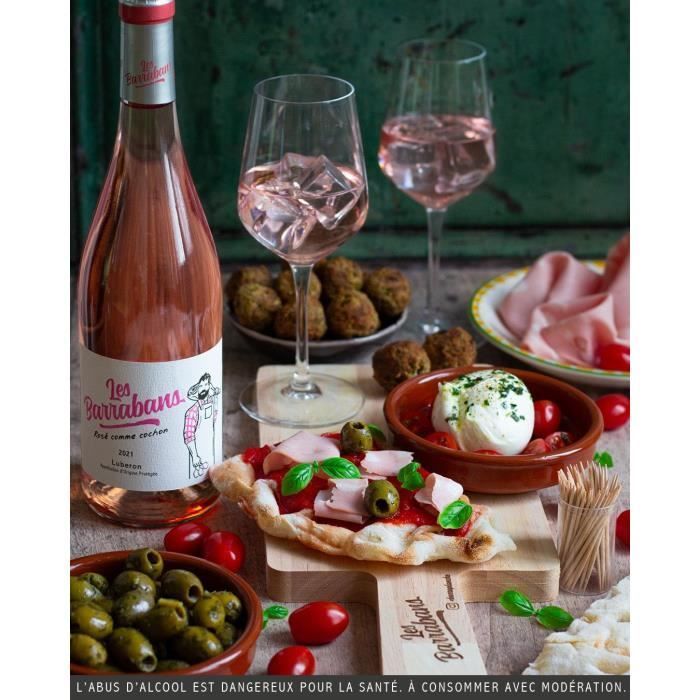 Les Barrabans 2023 Luberon - Rhône Rosé Wijn x6