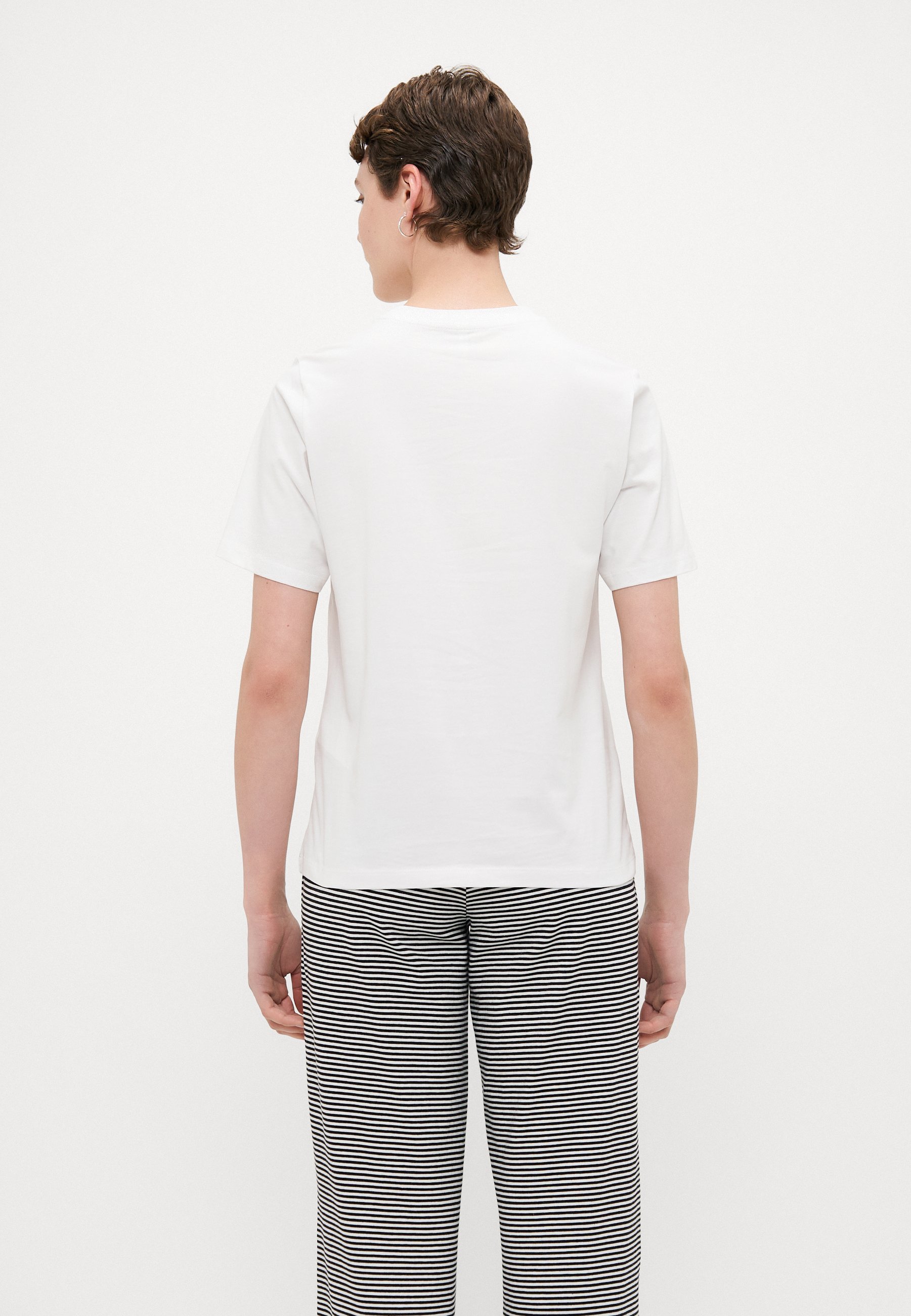 ONLY Tall ONLDONNA LIFE COOL - T-shirt stampata - bianco brillante