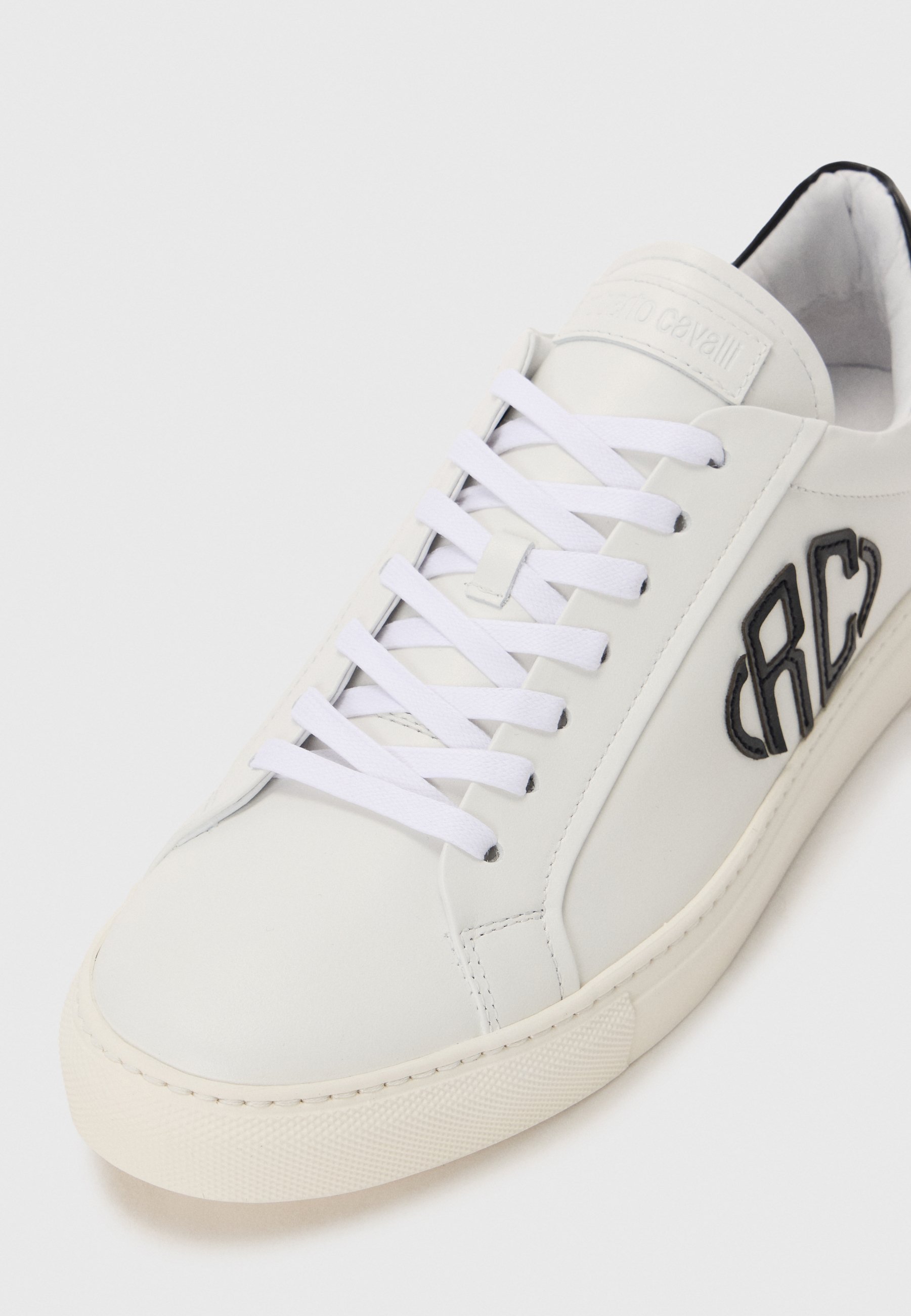Roberto Cavalli BERNA - Sneakers - bianco/nero