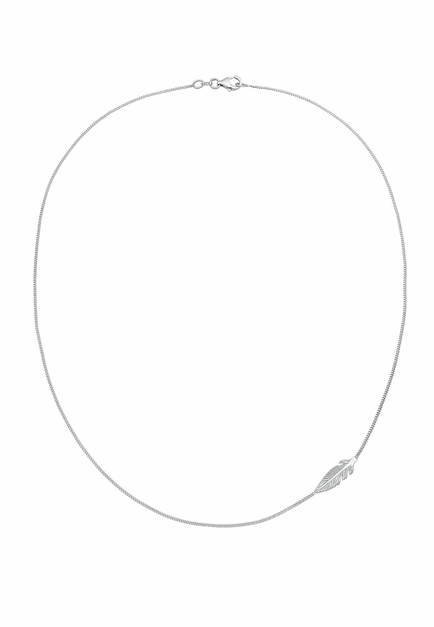 Elli Femmes Symbole Plume Simple en Argent Sterling 925