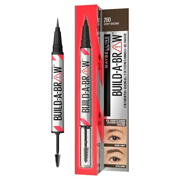 Maybelline Build A Brow 260 Marrón Oscuro