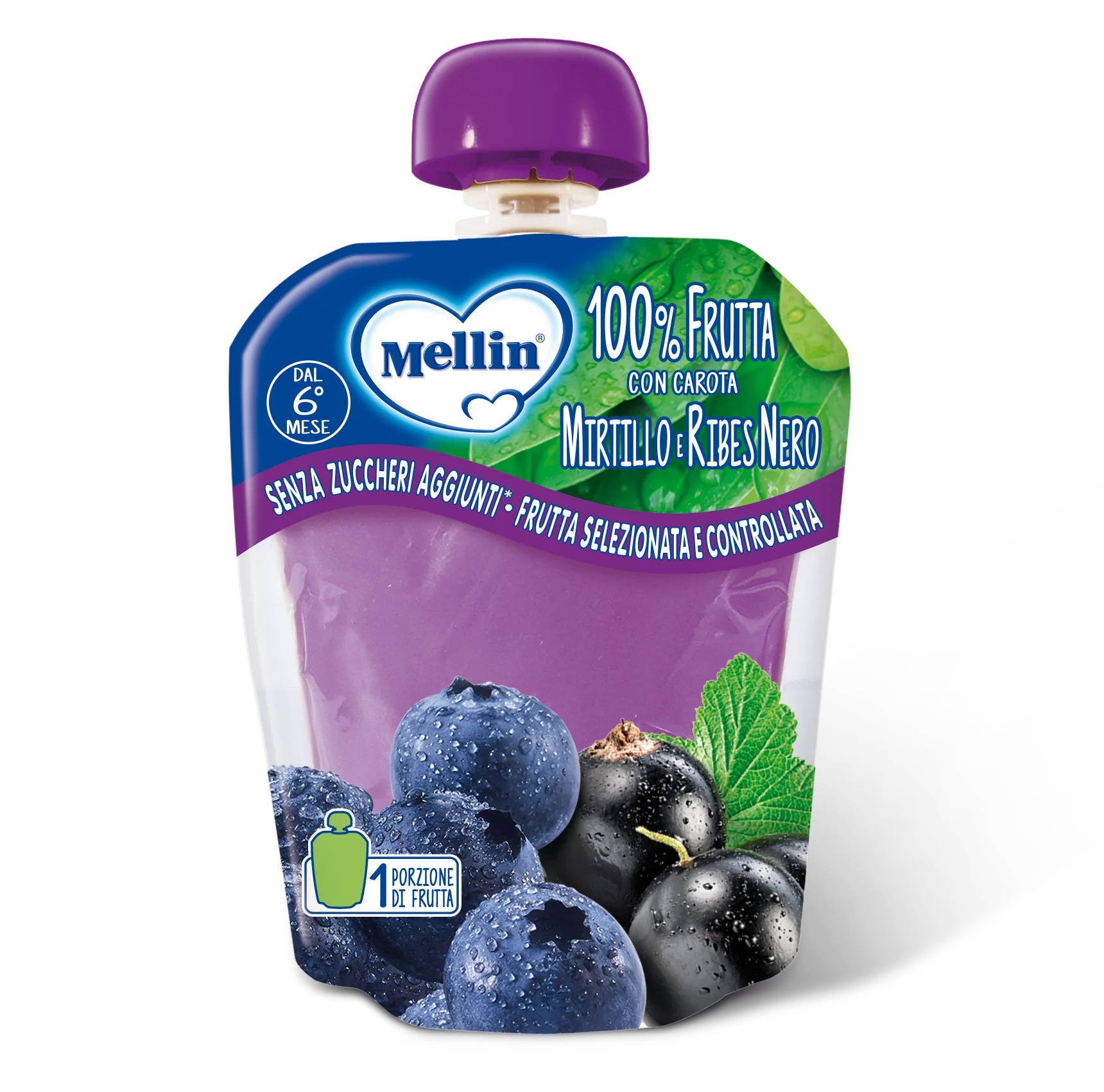MELLIN Mellin Sachet 90 G Myrtille/Courant
