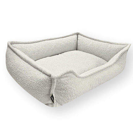 Antystresowe legowisko boucle LEO, 60x40 cm, Szarobeżowy