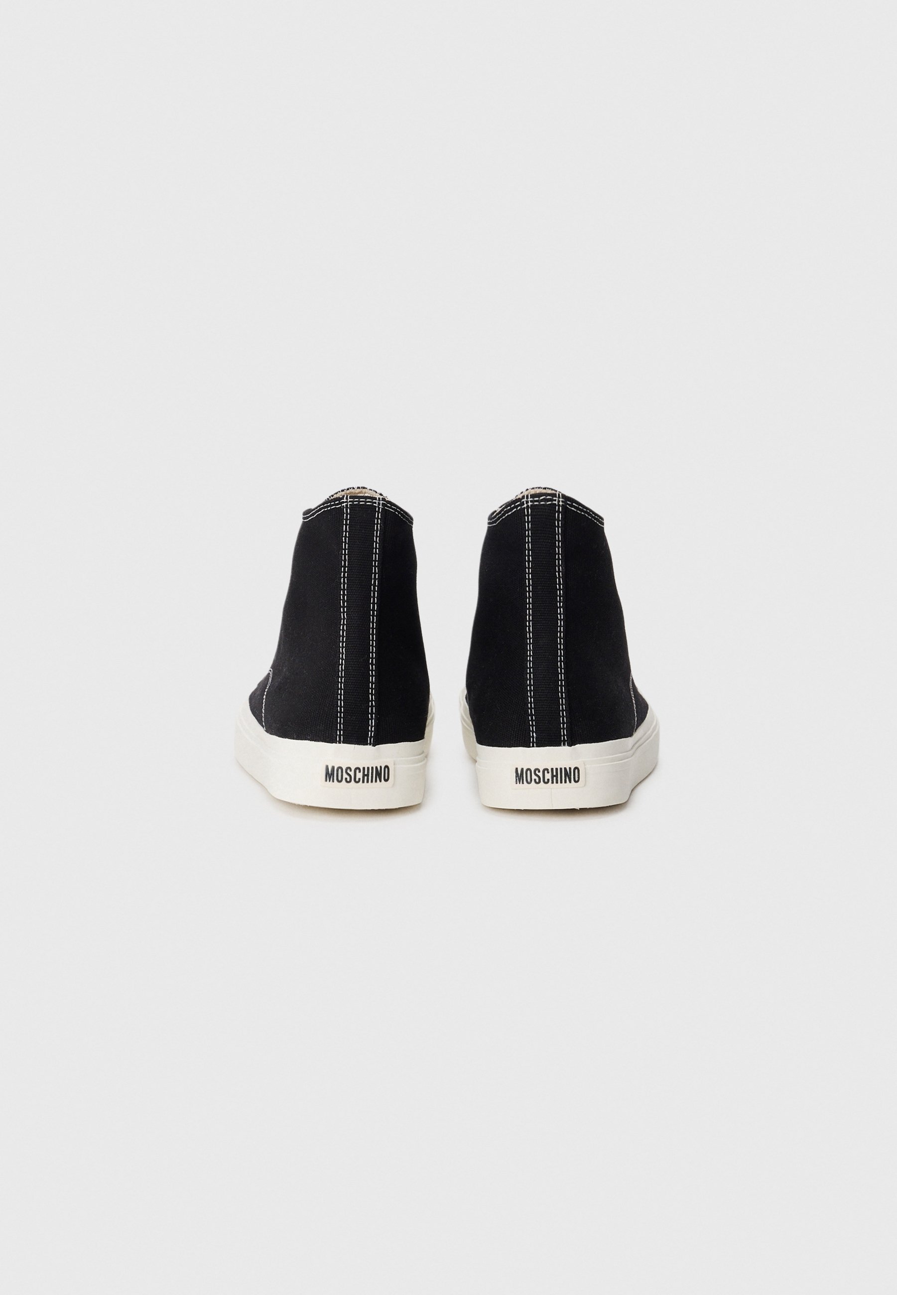 MOSCHINO hoge sneakers - nero