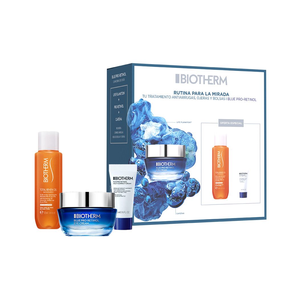 Poklon set za područje oko očiju i čišćenje Blue Therapy Luksuzni poklon setovi