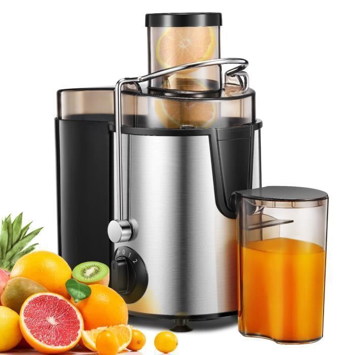 Spremiagrumi per frutta e verdura - FOHERE - 400W - 3 velocità - Ampia apertura di alimentazione in acciaio inox