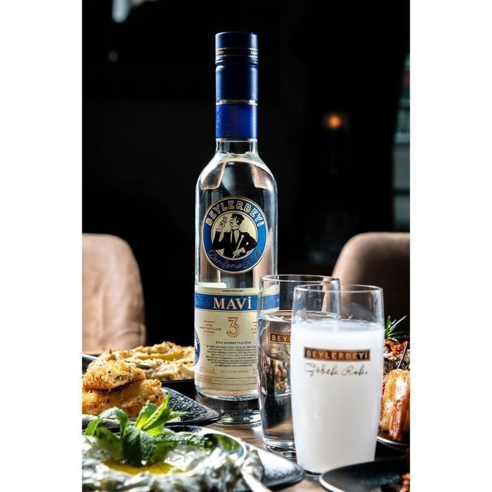 Beylerbeyi - Coffret Raki Mavi 100cl + 70cl - 45%