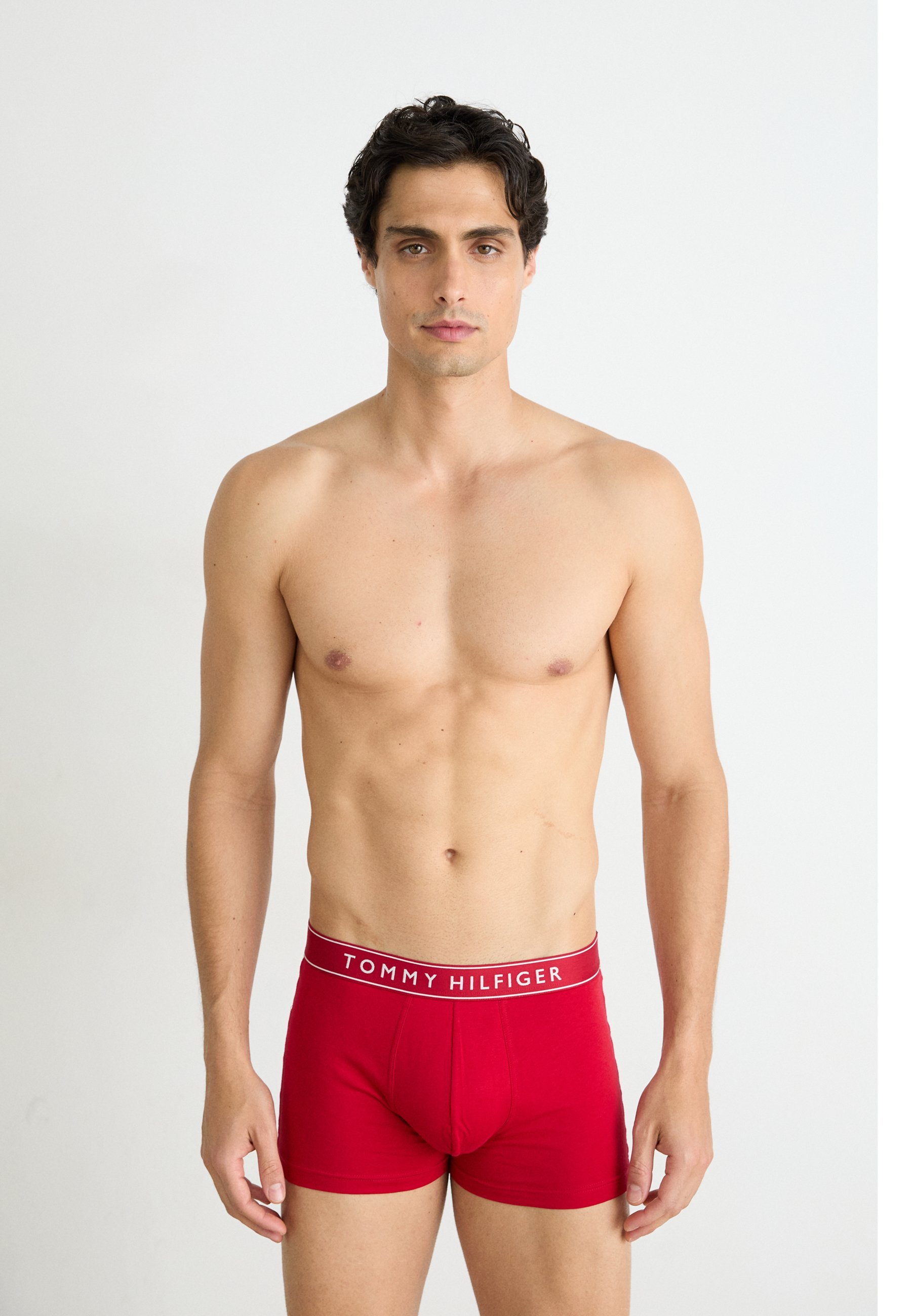 Tommy Hilfiger TRUNK 5 PACK - Bokseršorti - balti/sarkani/pelēki/tumši zili/melni