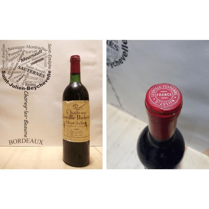 Château Léoville Poyferré 1983 - Saint-Julien - 2.º Cru Classé - 1 x 75 cl - Tinto