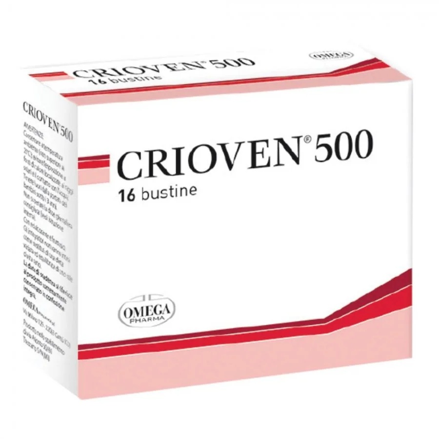 CRIOVEN Crioven 500 Complemento alimenticio para la microcirculación 16 sobres