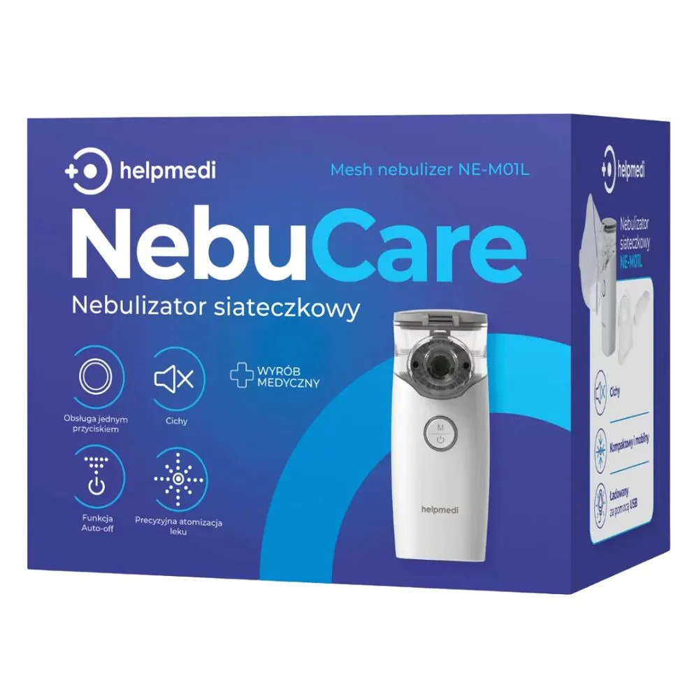 Helpmedi NebuCare Nebulizator Siateczkowy NE-M01L