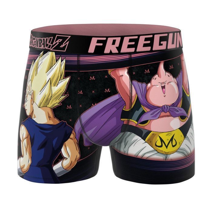 Freegun Boxer Garcon DRAGON BALL Z, Caleçon Garcon - Violet  (Lot de 4)