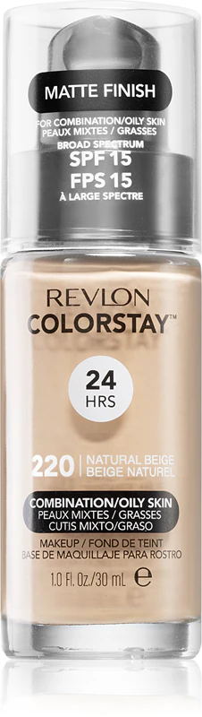 Revlon Cosmetics ColorStay™ SPF 15 langhoudende matterende foundation voor een vette en gecombineerde huid