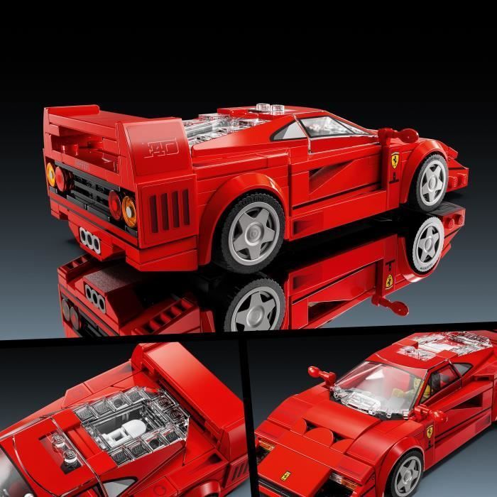 LEGO® Speed Champions 76934 Ferrari F40 Supercar - Veicolo giocattolo per bambini e bambine