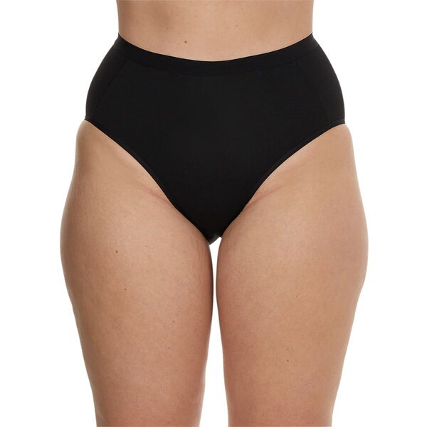 Ženske gaćice Kruidvat Cotton Shape Highleg crne, veličina XL, 2 komada