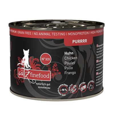 Catz Finefood Purrrr Boîte Assortie Pack d'essai 6 x 200 g