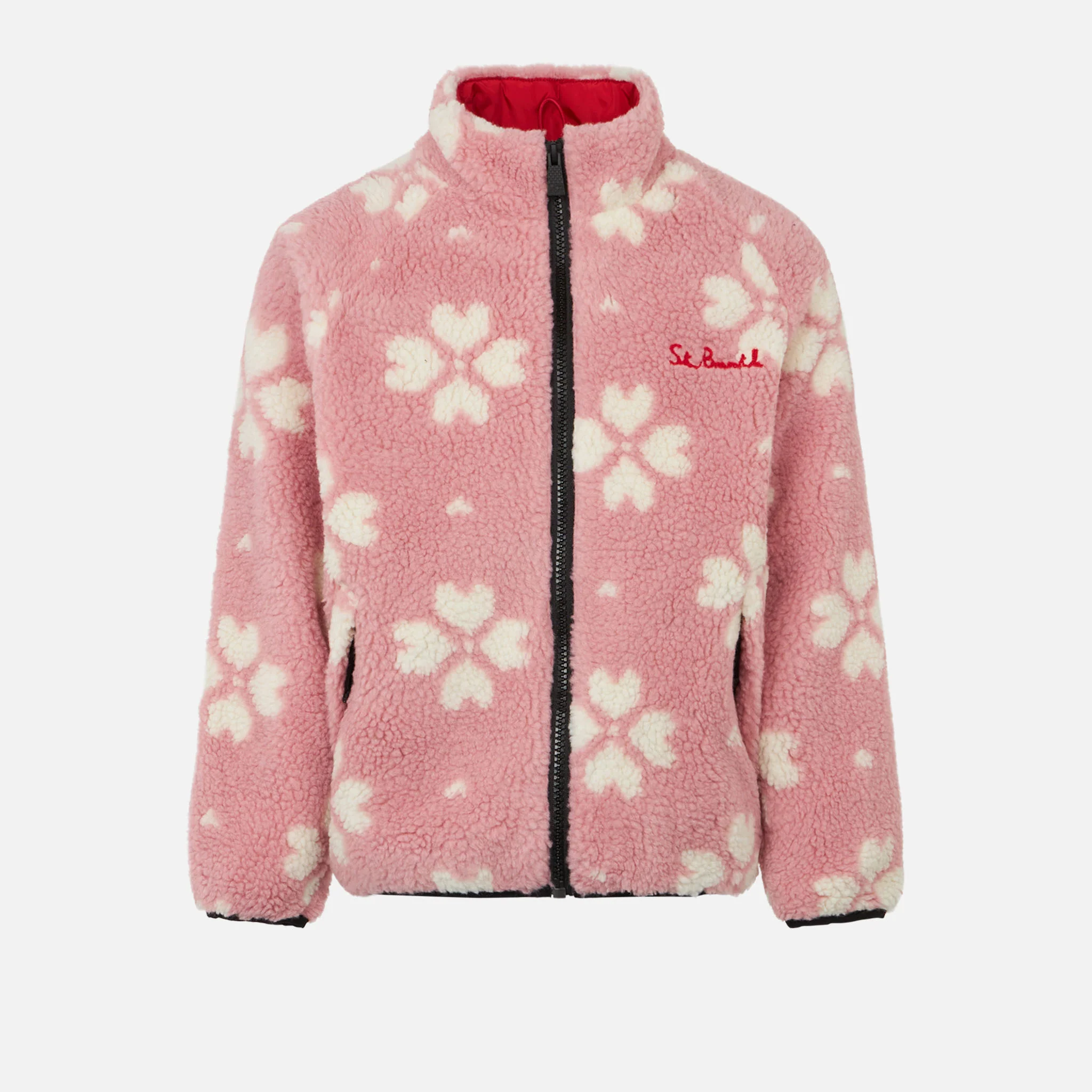Giacca sherpa da bambina con stampa Hello Kitty | EDIZIONE SPECIALE DI