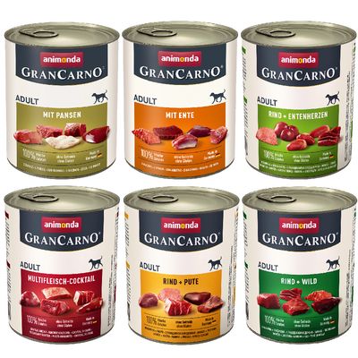 Animonda GranCarno Original Erwachsene 6 x 800g