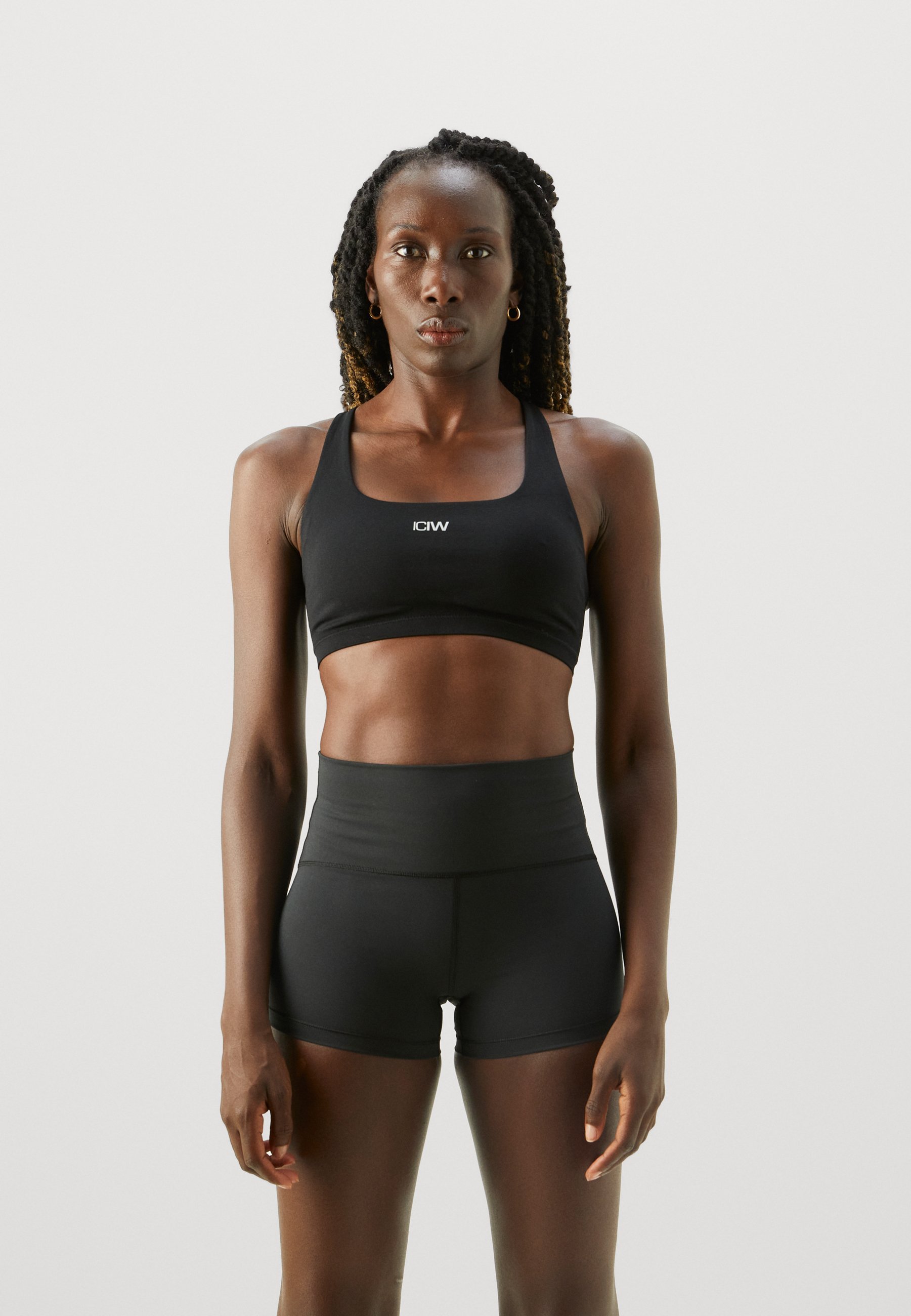 ICANIWILL SMOOTH SEAMLESS BH - Sportbeha met lichte ondersteuning - zwart