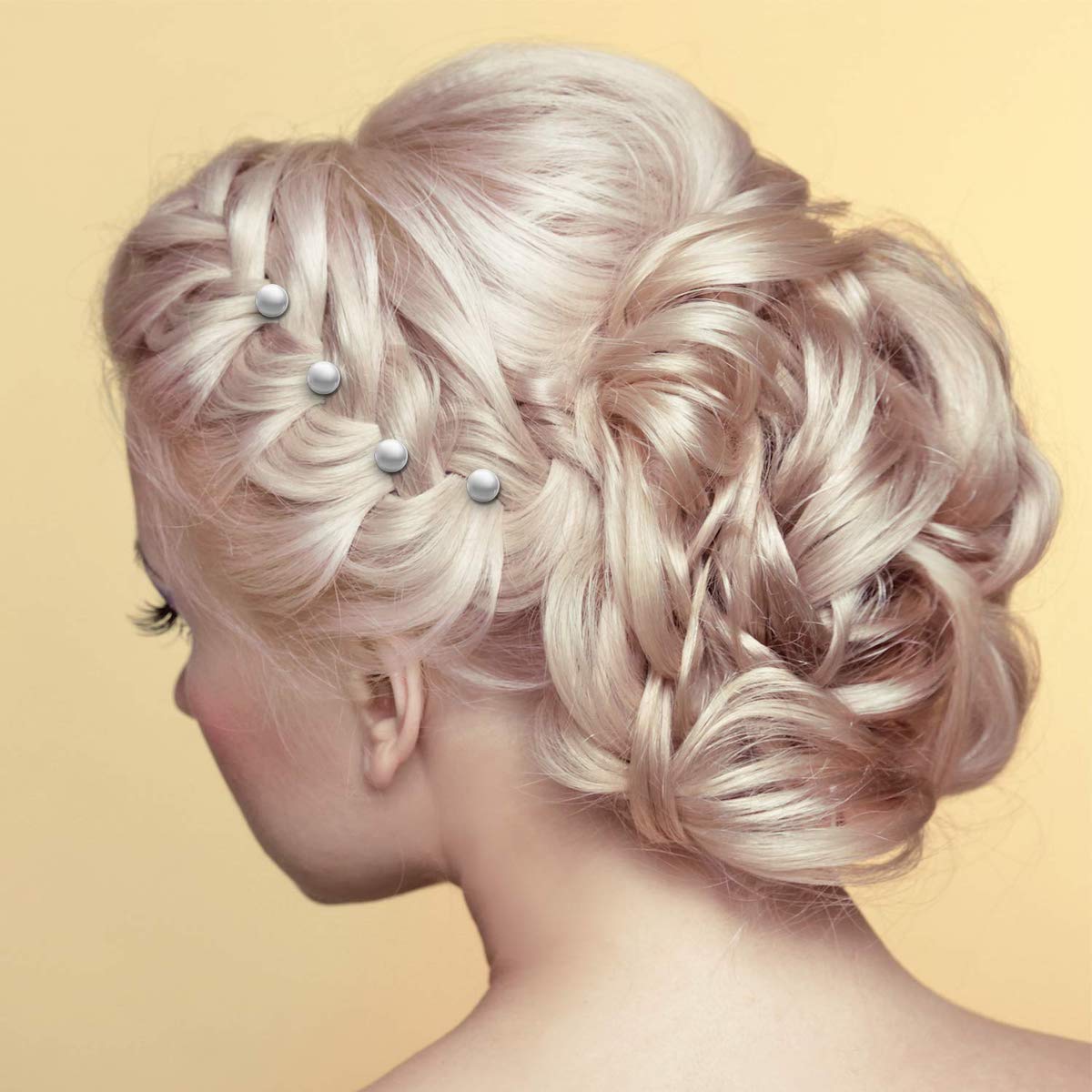 SOHO accesorio para el cabello, rizos/espirales de peluquería con perlas - perla