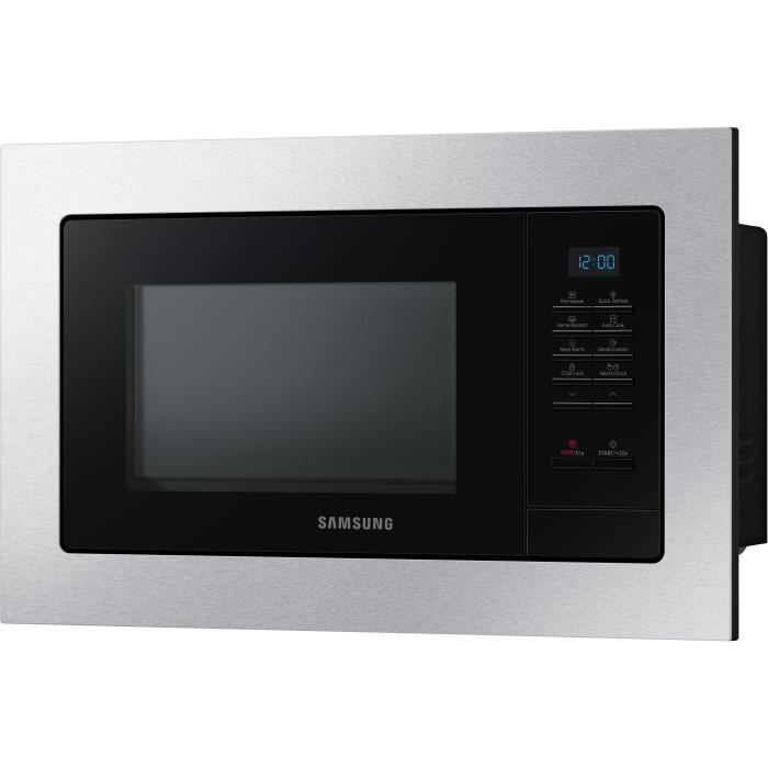 Forno a microonde SAMSUNG MS20A7013AT - 1250 watt - 20 litri - Acciaio inossidabile