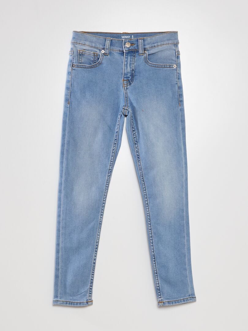 Calça jeans skinny - AZUL