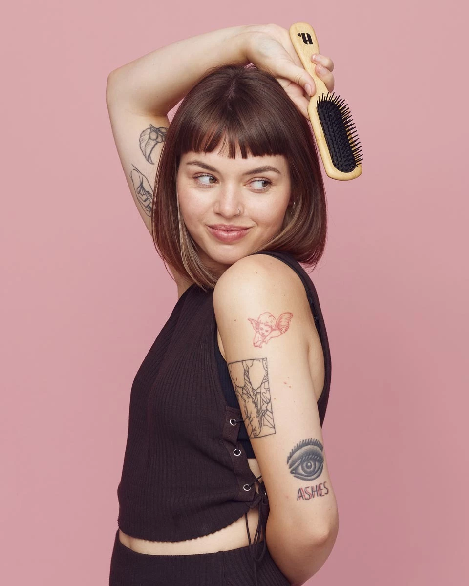 Bambusova četka za oblikovanje kose - Hairlust