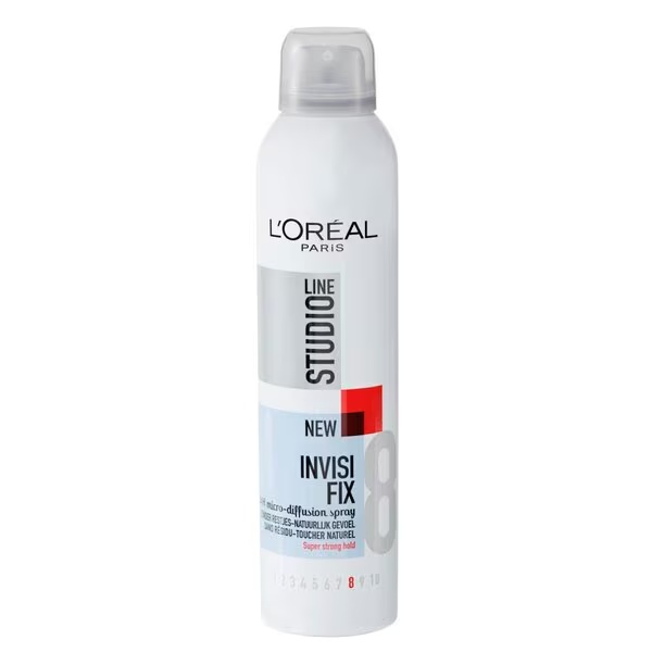 L'Oréal Paris Studio Line Invisi'Fix īpaši stipras fiksācijas matu laka<br>250ml
