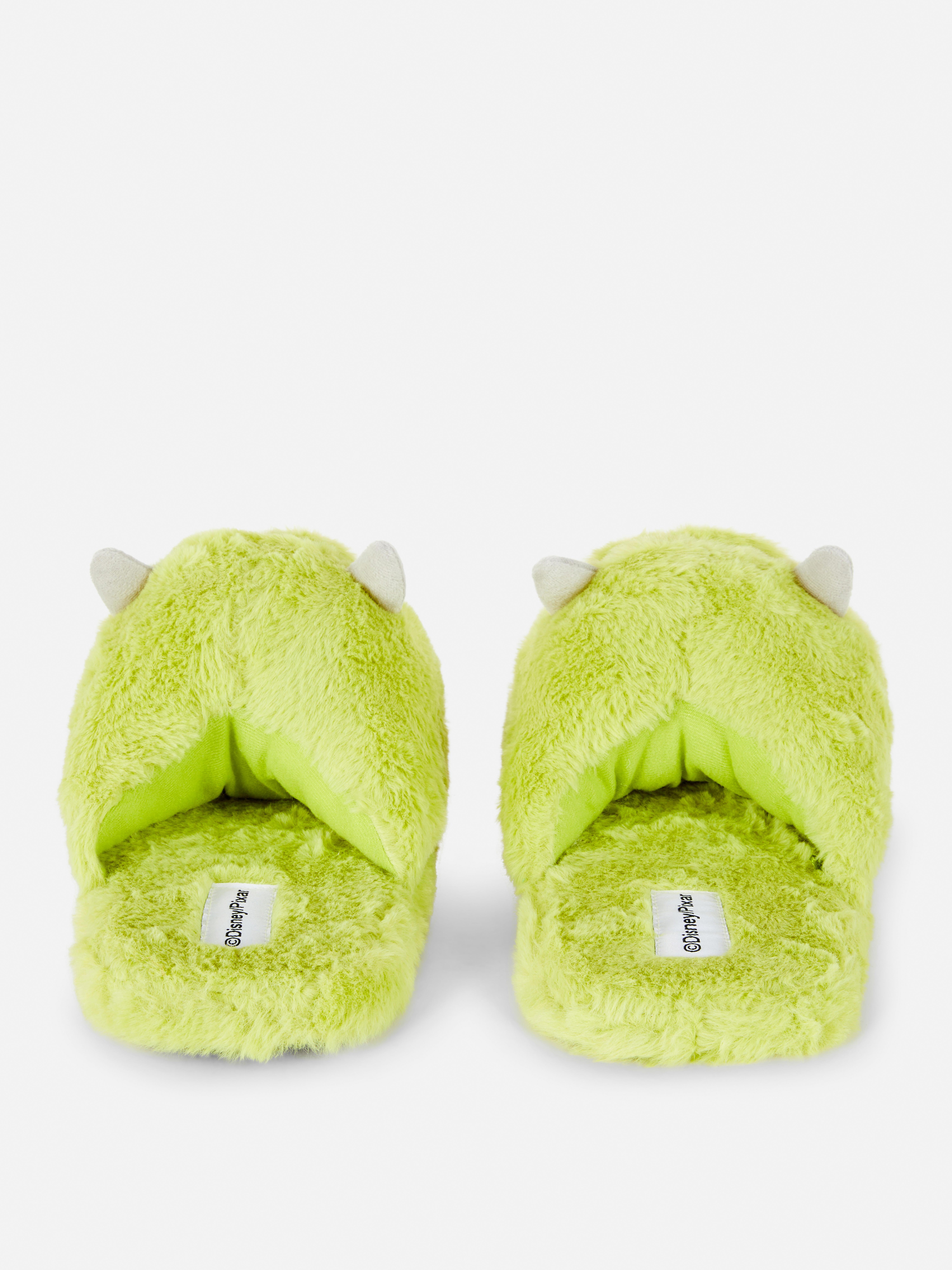 Monsters, Inc. Mike Hausschuhe Ein Paar flauschige Hausschuhe in Form von Mike aus Monsters, Inc.