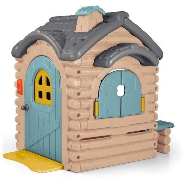 Kinderspeelhuisje - FEBRUARI - CASUAL - Speelhuisje in bosstijl met deurbel