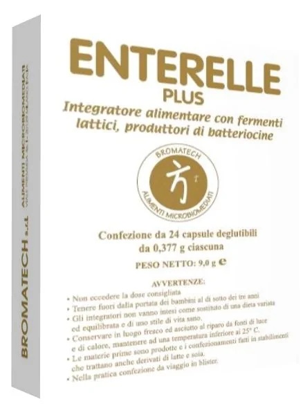 ENTERELLE Enterelle Plus Voedingssupplement met melkzuurfermenten 24 capsules