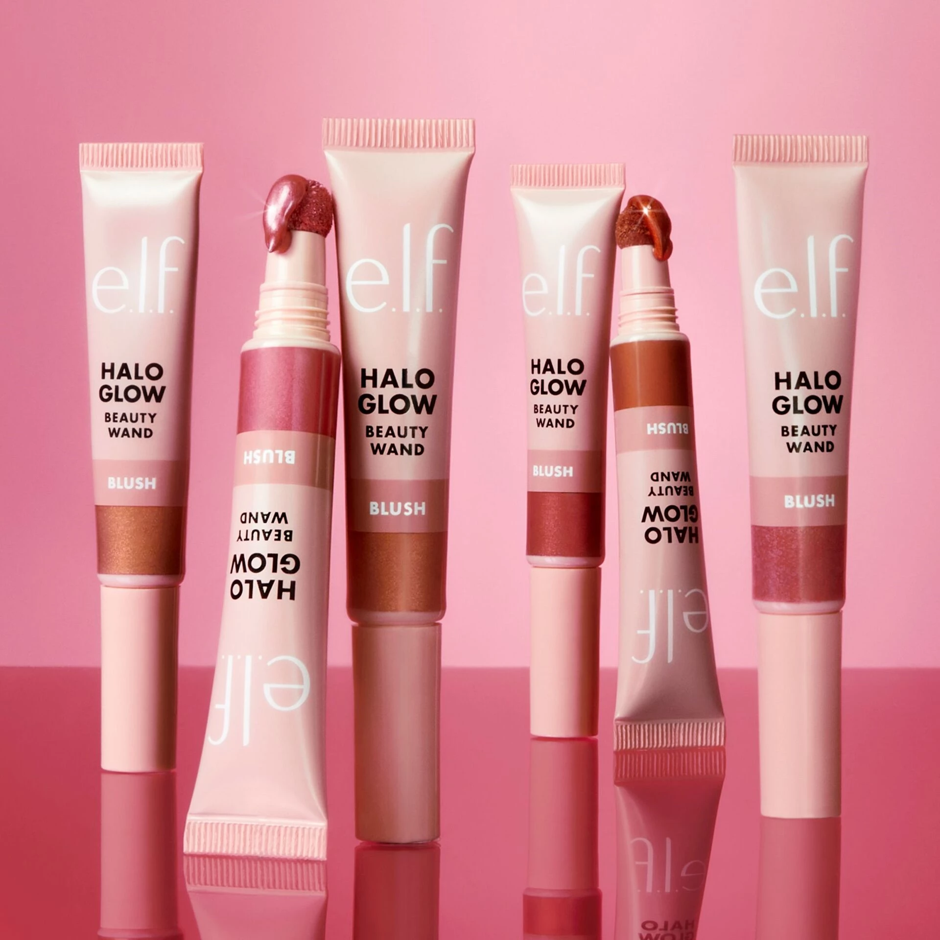 Halo Glow rumenilo Beauty Wand Pink-Me-Up - Elf